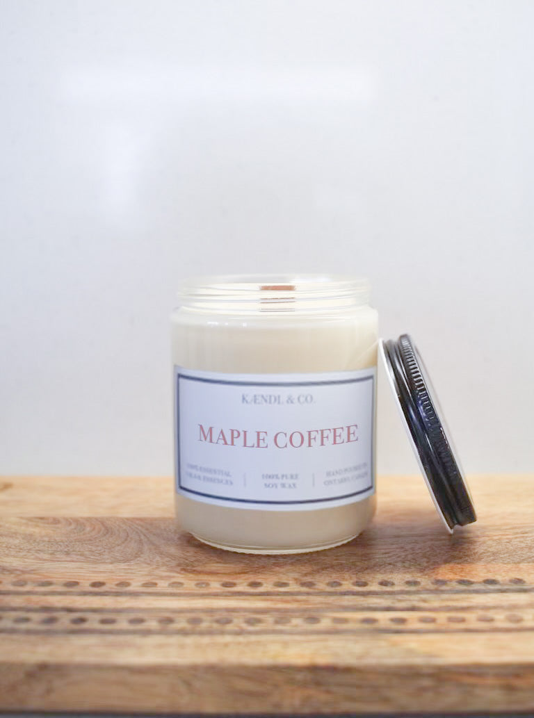 8 oz Maple Coffee Soy Candle