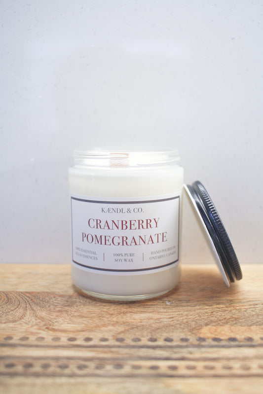 8 oz Cranberry Pomegranate Soy Candle