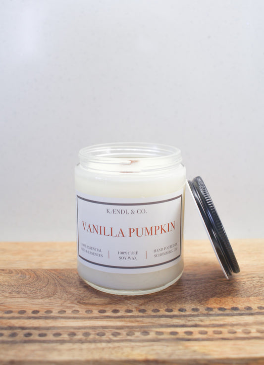 8 oz Vanilla Pumpkin Soy Candle